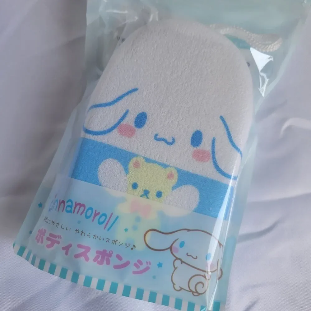 New Sanrio Cinnamoroll Body Bath Shower Sponge, Japan Import